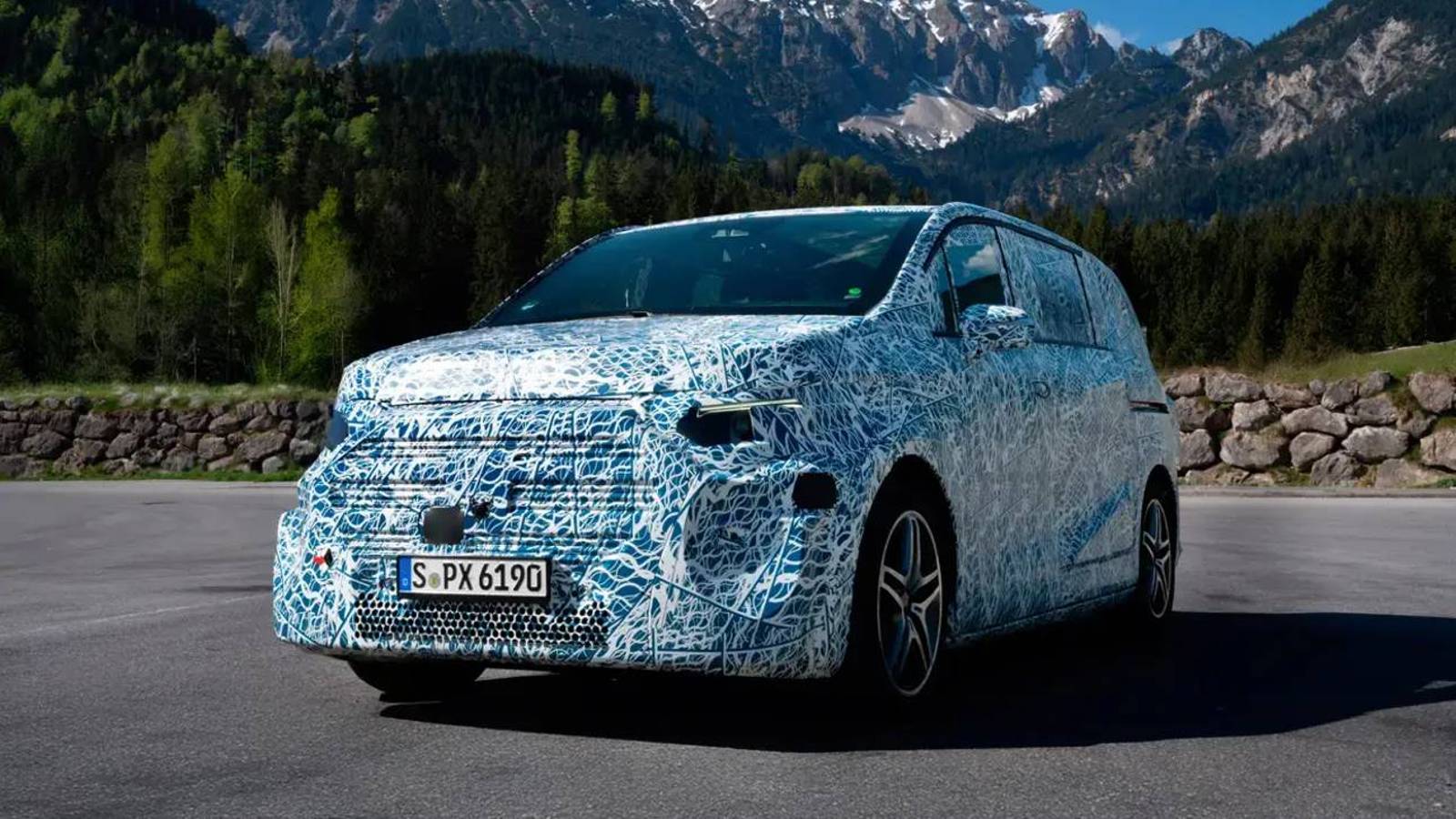 Mini Ban Me Nieuwe Mercedes-Benz VLE minivan: werelddebuut 10 maart 2026