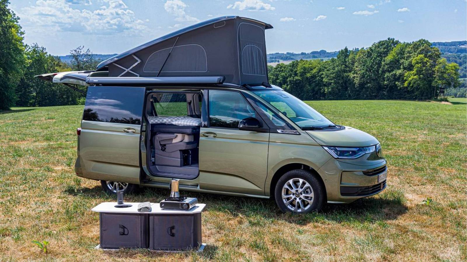 Volkswagen ID. California Cruise: Electric Campervan Concept Debuting August 28