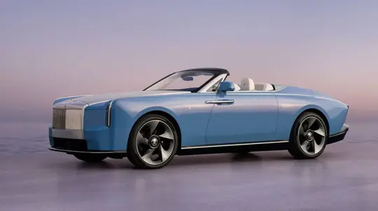 Rolls-Royce Nightingale - täysin sähköinen avoauto art deco -tyylissä