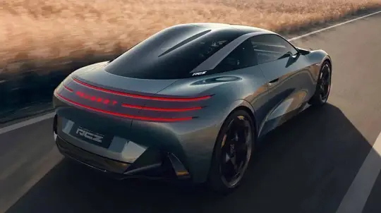 Peugeot RCZ Vision dévoile une batterie solide et une architecture 1000 V
