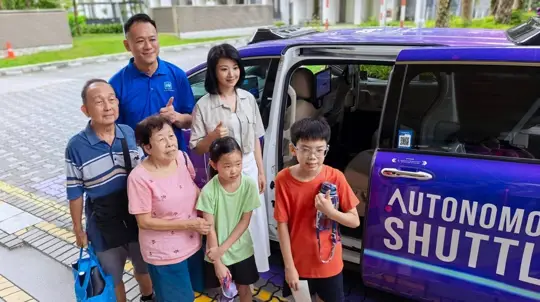 Robotaxi Pony.ai jsou v Singapuru otevřená veřejnosti přes aplikaci ComfortDelGro Zig