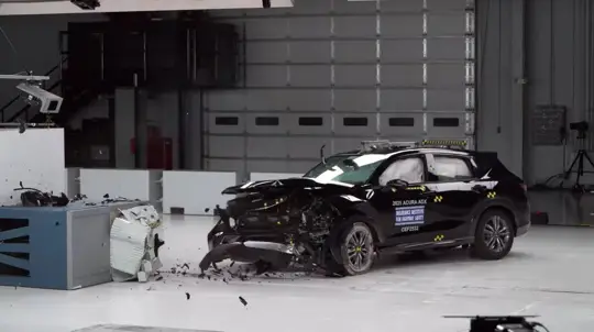 IIHS-Crashtest: Acura ADX nur 'Akzeptabel' im Fronttest