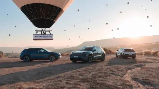 Porsche Cayenne Electric: 1 156 k, světlá výška 245 mm a tažení až 3,5 tuny