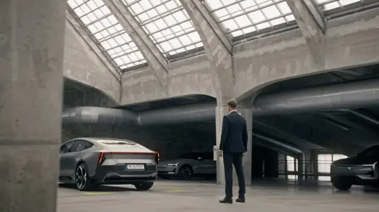 Polestar 5: Skarsgård glänzt im 007-Spot zum E-GT-Start