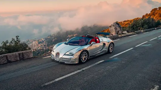 Unieke Bugatti Veyron Grand Sport Vitesse na verkoop met 750 km teruggebracht naar fabrieksstaat