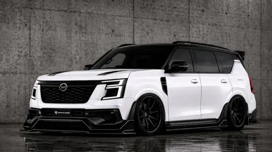 Kuhl Racing baut zwei gegensätzliche Nissan Armada — einen tiefergelegt, einen mit Lift und 500+ PS