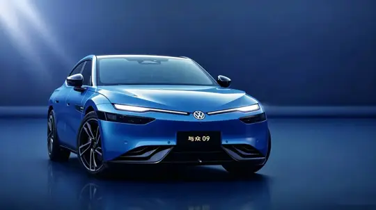 Volkswagen ID. Unyx 09, dezvăluit în China: fastback de 496 CP cu baterie CATL