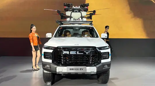 Rely Chengdu 2025: R08 EV, Offroad-Variante, P3X & P2X
