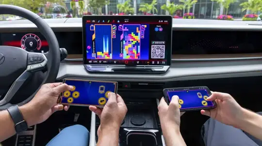 Volkswagen porta Tetris, PAC-MAN e UNO in auto a 149 dollari l'anno