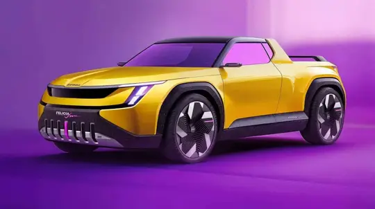 Skoda Felicia Fun visszatér: digitális koncepció 2025-re