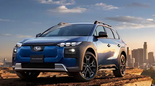 Subaru Trailseeker - uusi sähkökatumaasturi pitkällä kantamalla