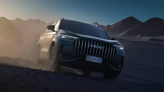 Jaecoo J8 SHS saapuu seitsemänpaikkaisena hybridi-SUV:na Australiaan 2026