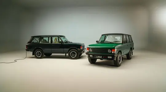 Lunaz Range Rover Classic 2027: 25 autó elektromos hajtással vagy több mint 350 lóerős V8-assal