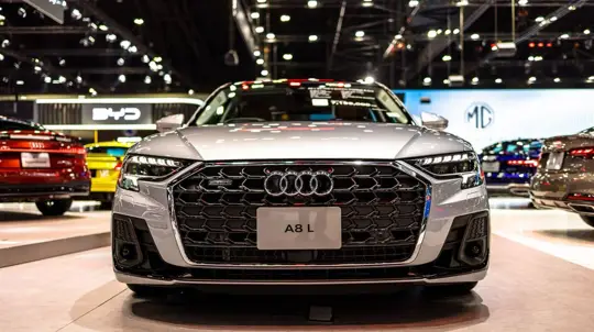 Audi A8 ar putea împărți tehnologia cu Porsche Panamera în jurul anului 2030