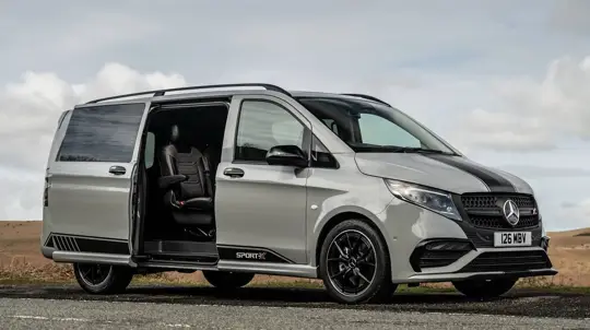 Mercedes-Benz Vito Sport-X: sportier UK van with 190-hp diesel and 19-inch wheels