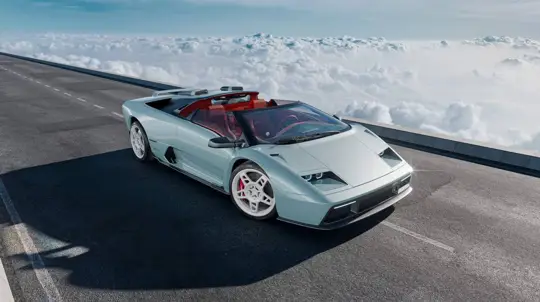 Lamborghini Diablo Roadster odrodzone przez Eccentrica — 550 KM V12 wyłącznie na tylną oś