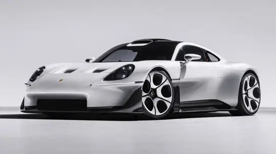 Porsche Mission S: óriáskijelző helyett valódi kulcs és analóg műszerek a 911 fölé érkező szuperautóban