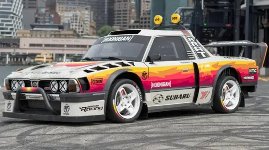 Subaru Brataroo la Goodwood: jucăria din carbon de 670 CP a lui Travis Pastrana atacă panta