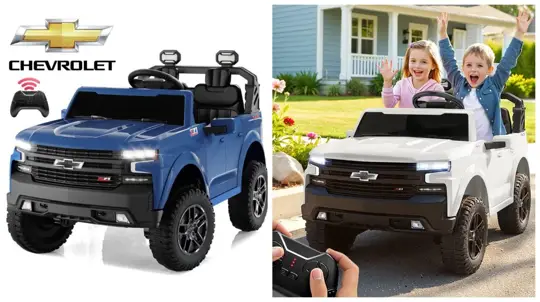 iYofe lanza Chevy Silverado ZR2 infantil eléctrica a $289.9