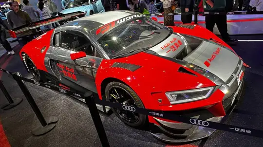 Audi Sport paljasti GT-asiakasauton Guangzhoussa – rata-ase