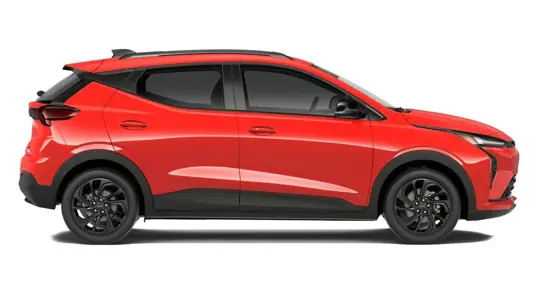 Chevrolet Bolt 2027 : un orange éclatant Habanero, même sur la version LT de base