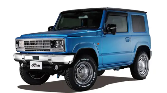 Cal's Motor Beas и Beas+: Suzuki Jimny става калифорнийско ретро SUV от 3,38 милиона йени