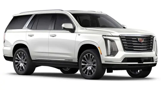 Vuoden 2026 Cadillac Escalade: uusi Vibrant White Tricoat -väri ja päivitykset