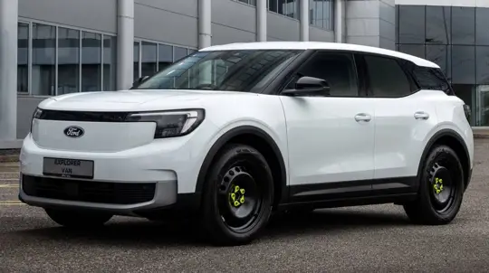 Ford Explorer Van: Uusi sähköinen pakettiauto yrityksille
