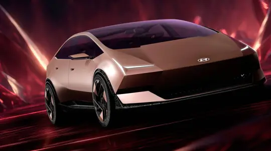 Hyundai IONIQ VENUS -sedanin tuotantoversio lanseerataan Kiinassa 2026
