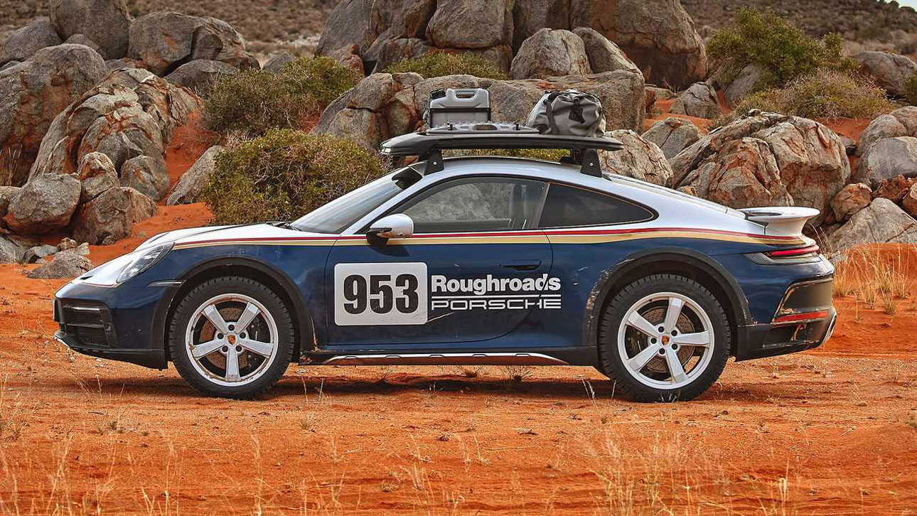 Раллийный Porsche 911 Dakar представлен на выставке внедорожников |  SPEEDME.RU