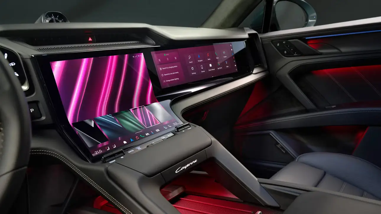 Porsche Cayenne EV interior