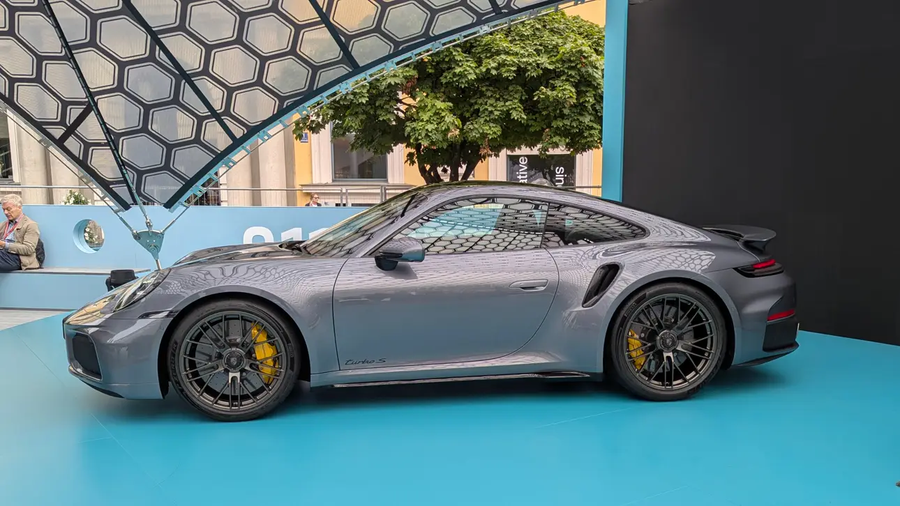 Porsche 911 Turbo S,IAA Mobility 2025,Автосалон в Мюнхене 2025