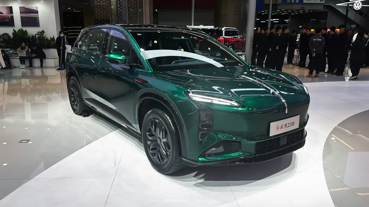 Автосалон в Гуанчжоу 2025,Hongqi I08