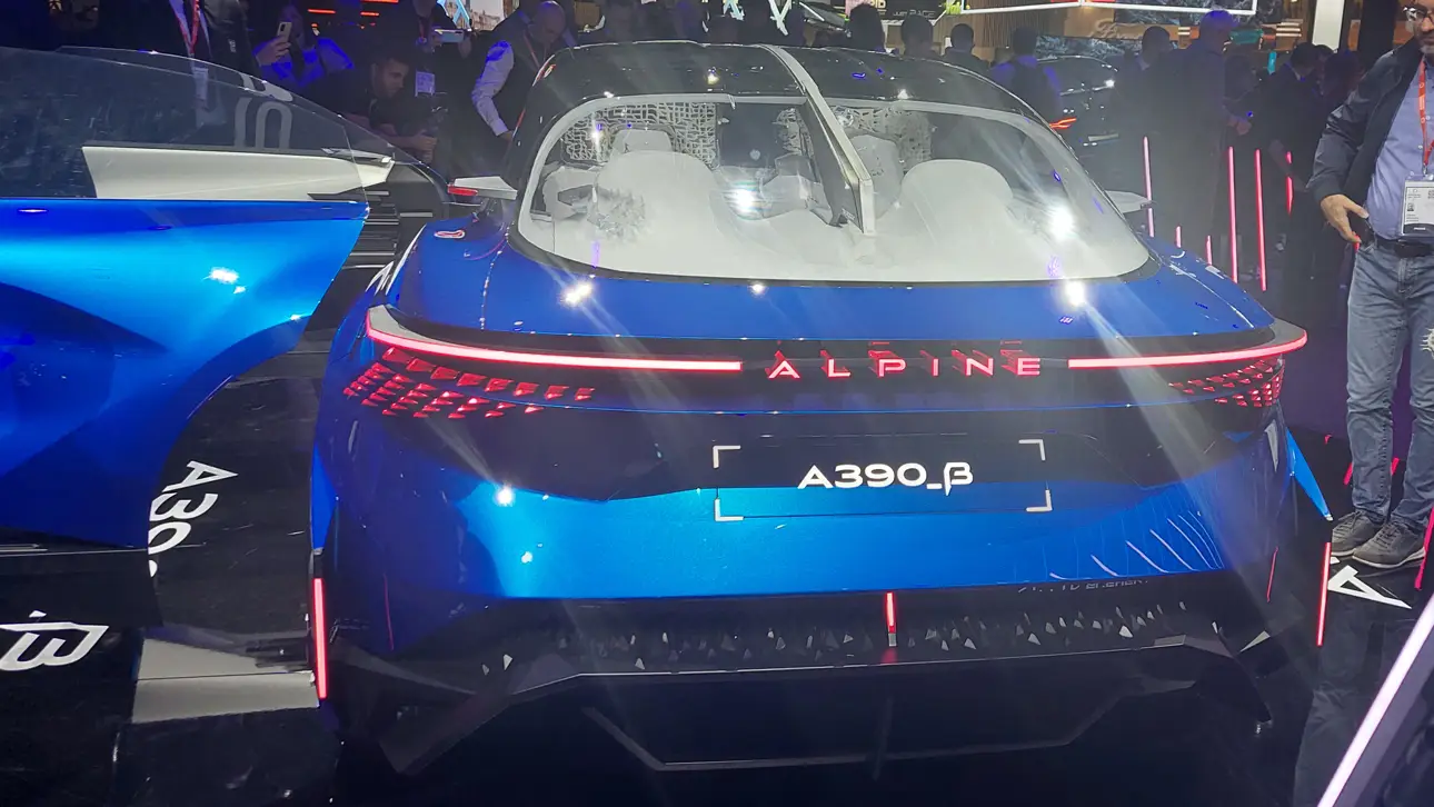 Alpine A390 Beta,Автосалон в Париже 2024