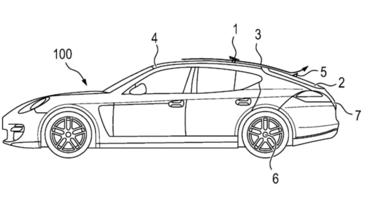 Auto-News / Porsche-Patent