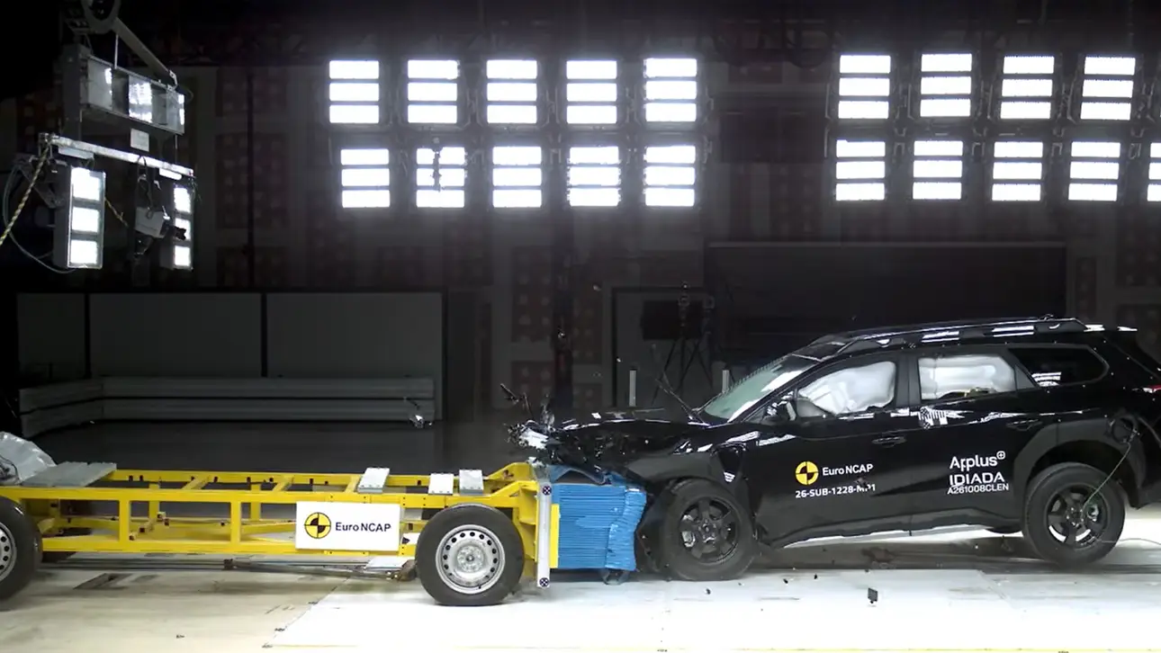 Subaru E-Outback / краш-тесты