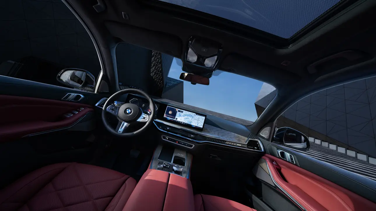 Салон нового BMW X5 Li