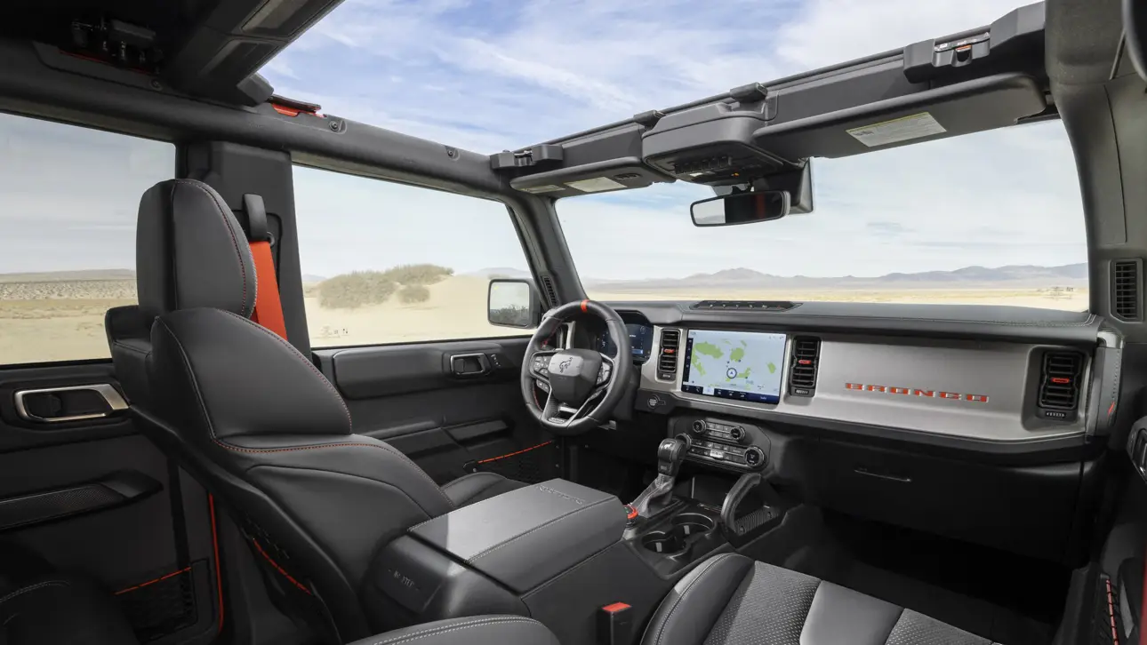 Ford Bronco Raptor Interior