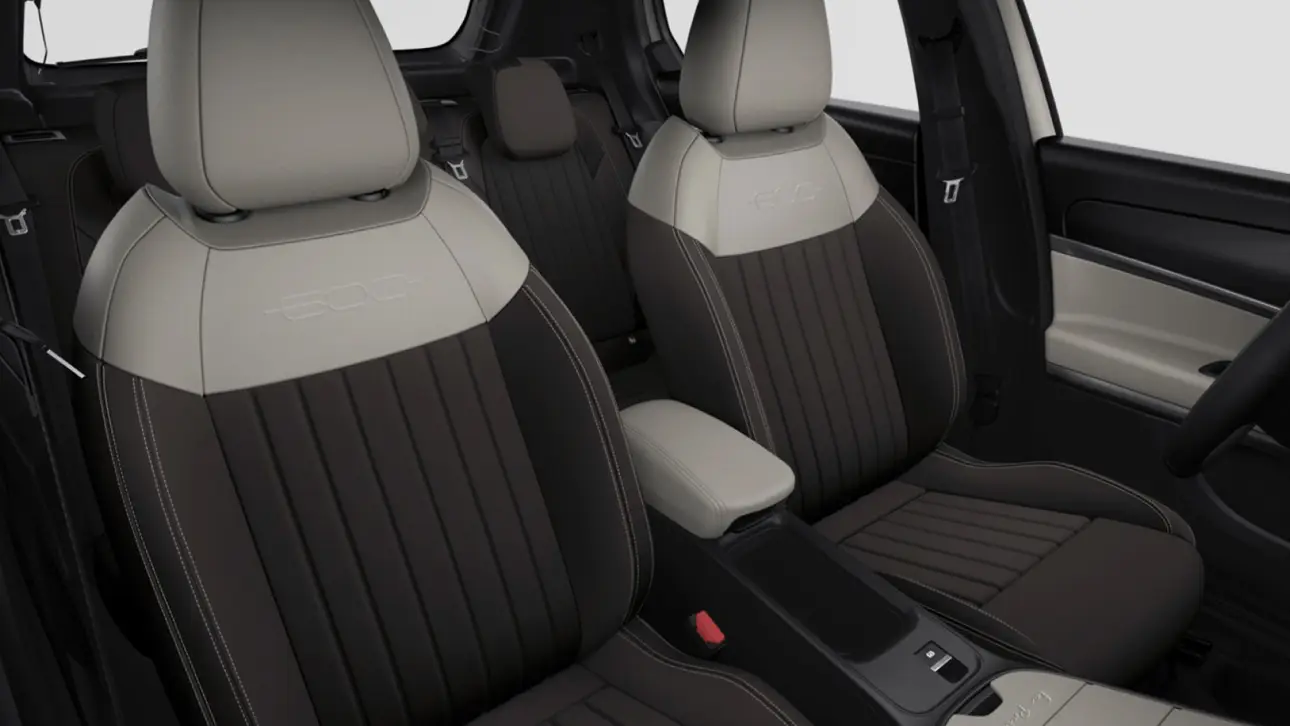 Fiat 600 Hybrid Caffelatte для Японии