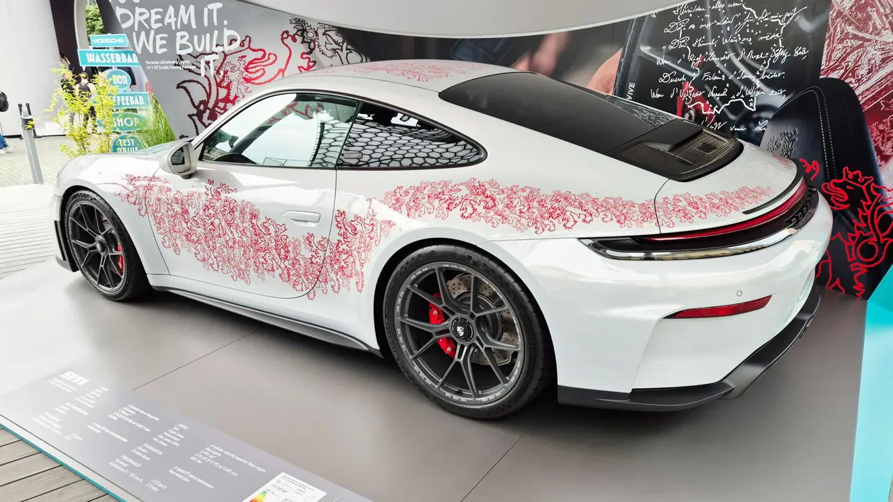 Porsche 911 GT3 Luxembourg Legacy,IAA Mobility 2025,Автосалон в Мюнхене 2025