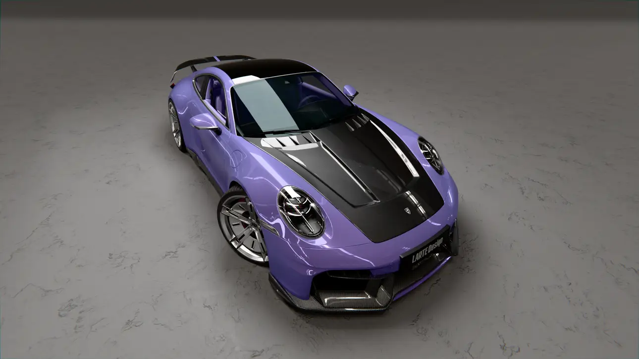 Porsche 911 Carrera 992.2 от Larte Design