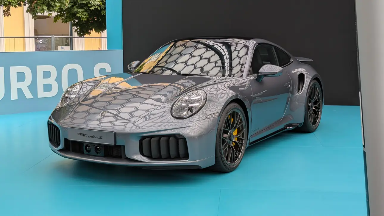 Porsche 911 Turbo S,IAA Mobility 2025,Автосалон в Мюнхене 2025