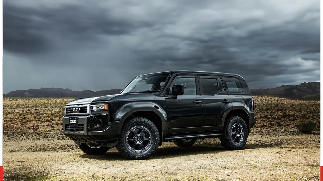Land Cruiser получил заводские сверхпрочные диски и стал легче