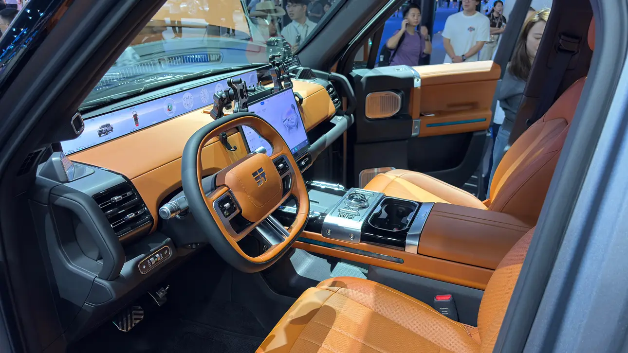 Автосалон в Чэнду 2026 / Chery Zongheng F700 Grassland Wolf