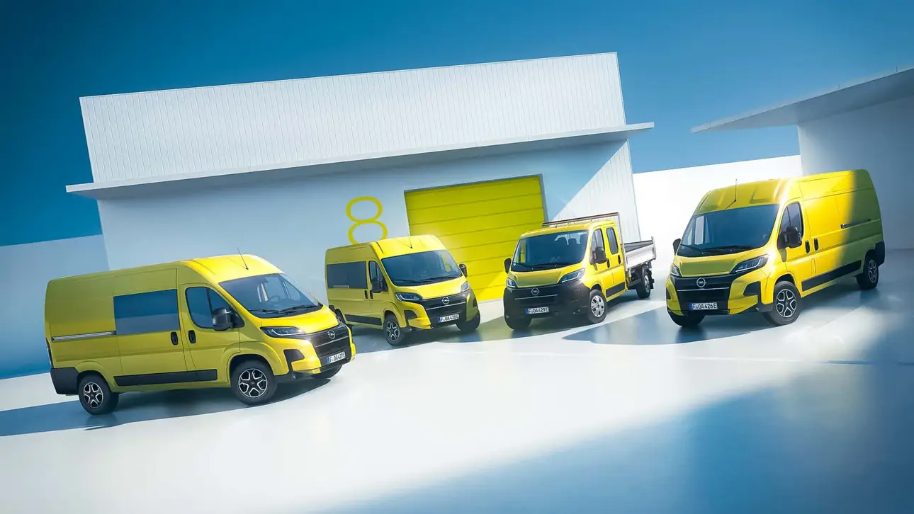 Новые фургоны Opel
