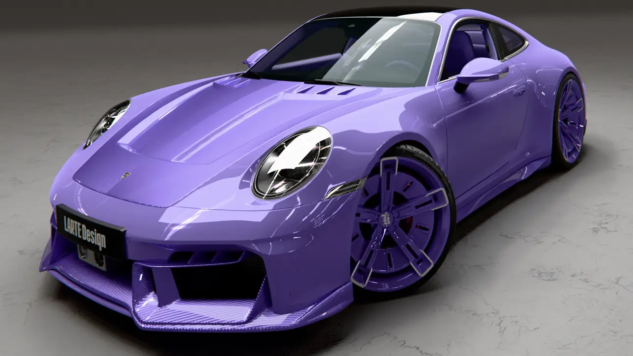 Porsche 911 Carrera 992.2 от Larte Design