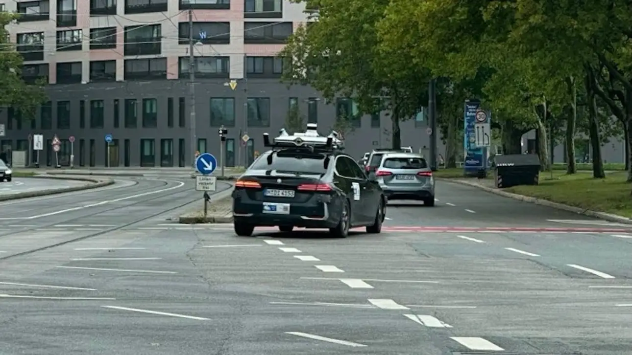 BMW self-driving prototype
