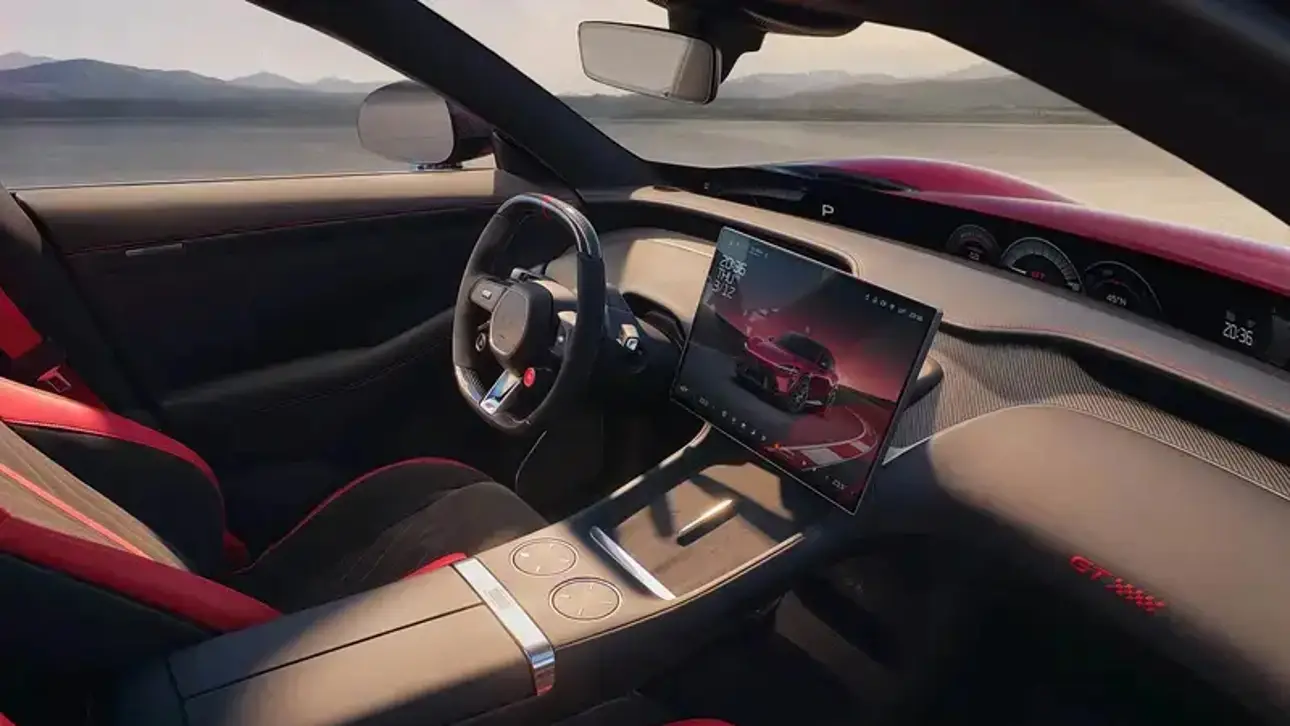 Салон нового Xiaomi YU7 GT