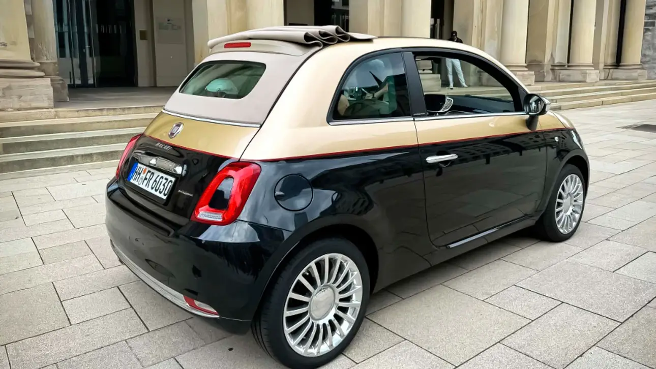 Fiat 500 Principessa D’oro Nero