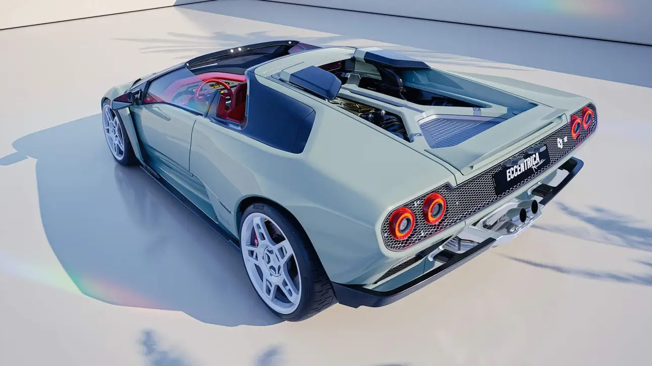 Lamborghini Diablo VT Roadster от Eccentrica